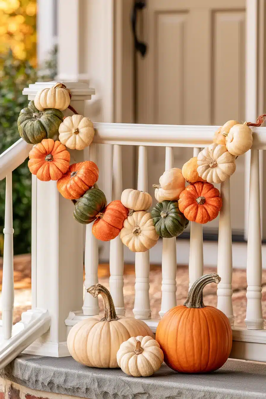 27 Cozy Small Porch Fall Decorating Ideas for a Warm Welcome