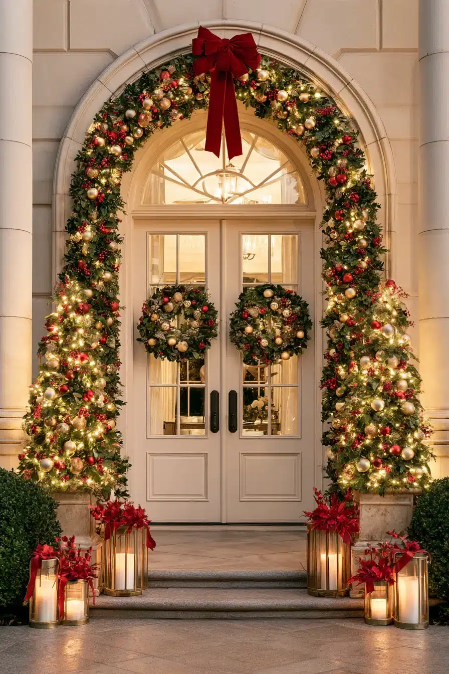 27 Magical Front Porch Christmas Decor Ideas For A Festive Welcome