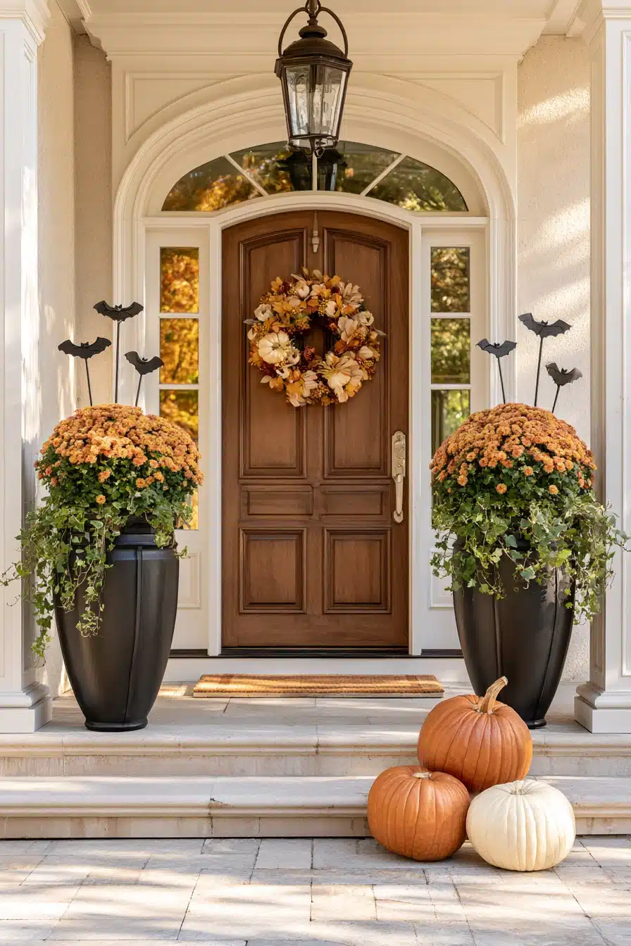 27 Spooky Halloween Planter Ideas for a Festive Front Porch