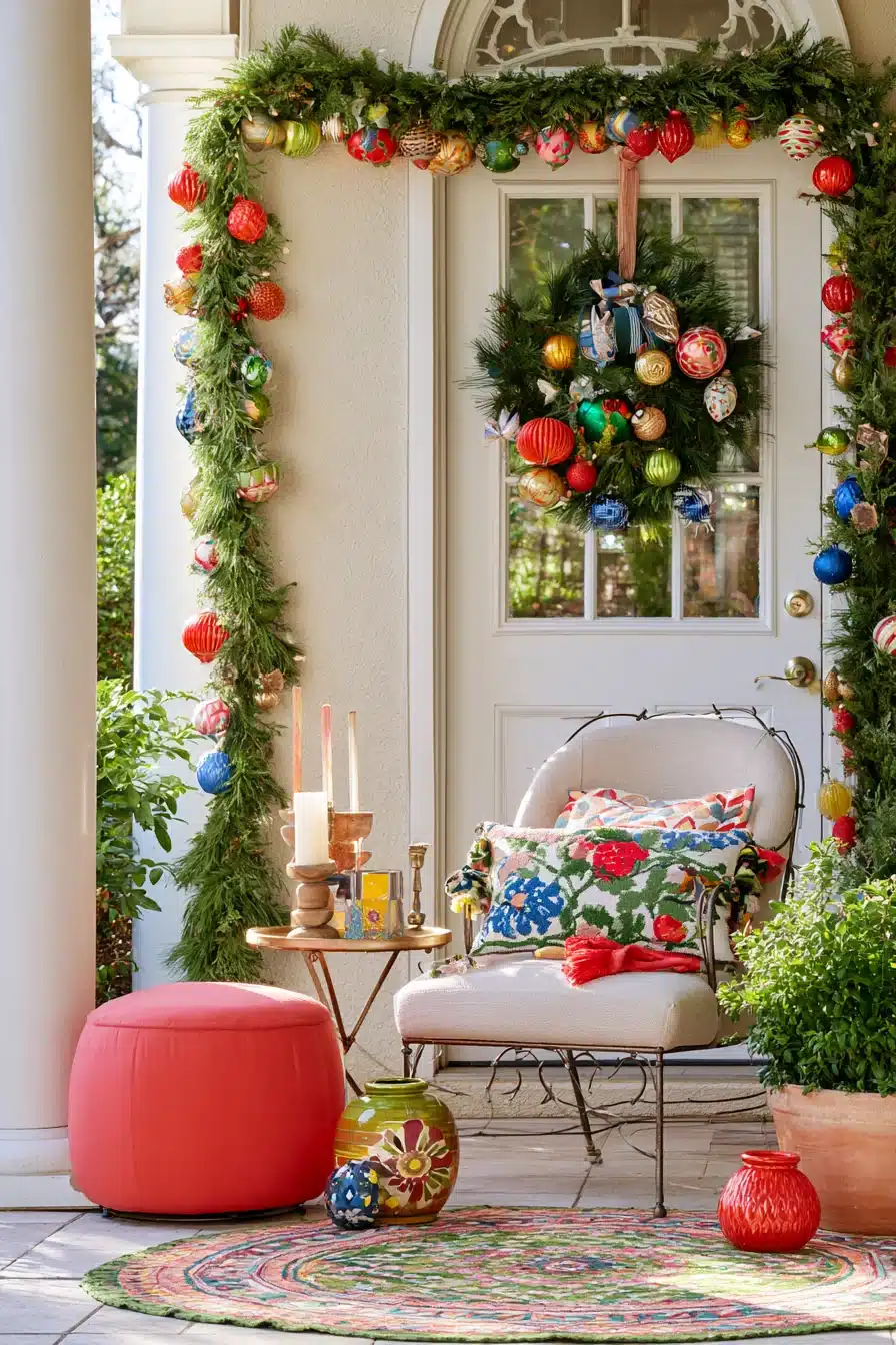 27 Magical Front Porch Christmas Decor Ideas For A Festive Welcome