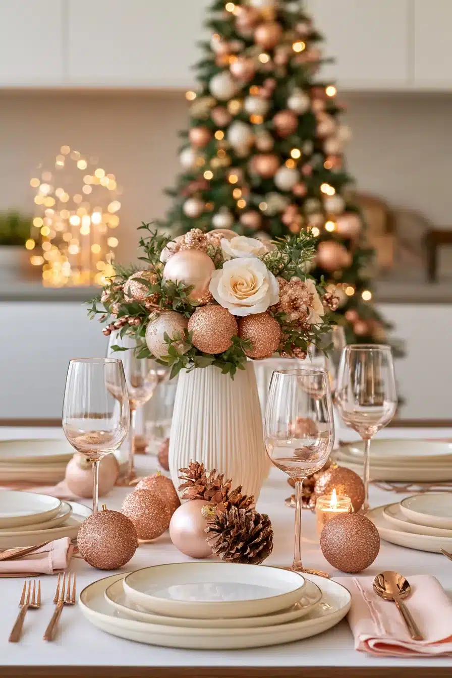 27 Christmas Table Decor Ideas For A Warm And Magical Holiday Gathering
