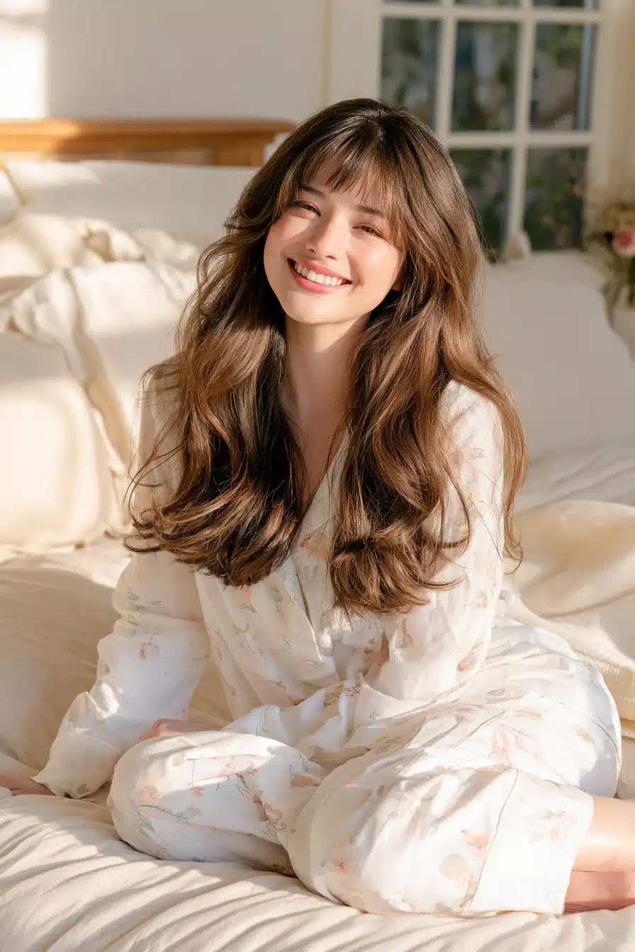 27 Gorgeous Layered Hair With Bangs Ideas For A Fresh New Look