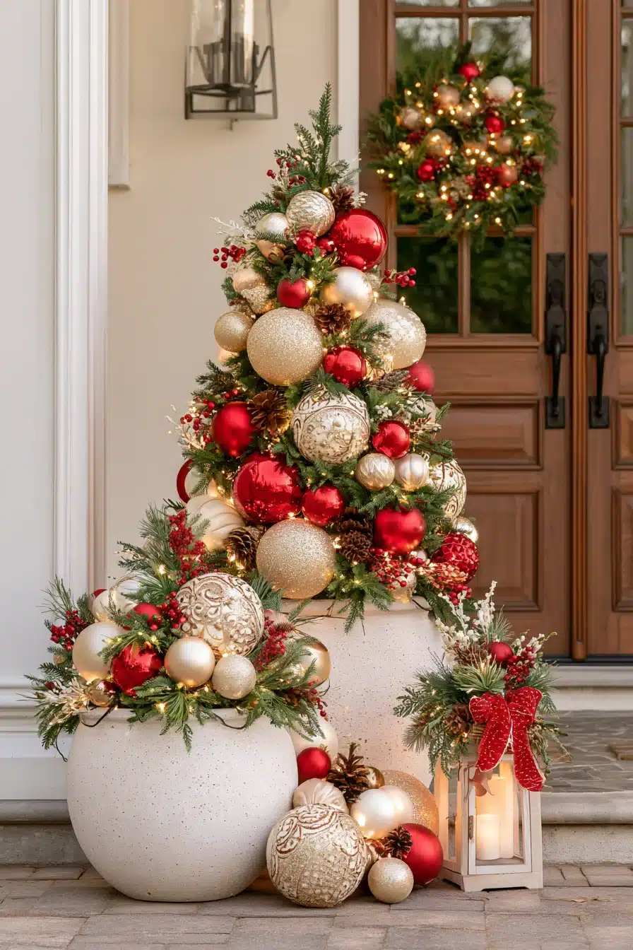27 Magical Front Porch Christmas Decor Ideas For A Festive Welcome