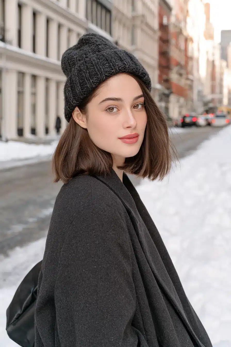 27 Cute Winter Hairstyles For Cozy Seasonal Charm