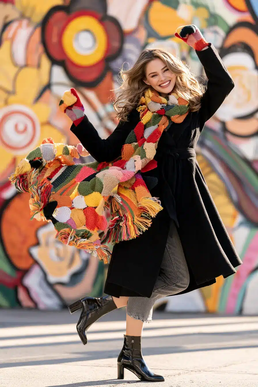 27 Cozy Winter Outfits With Scarves That Look Effortlessly Stylish