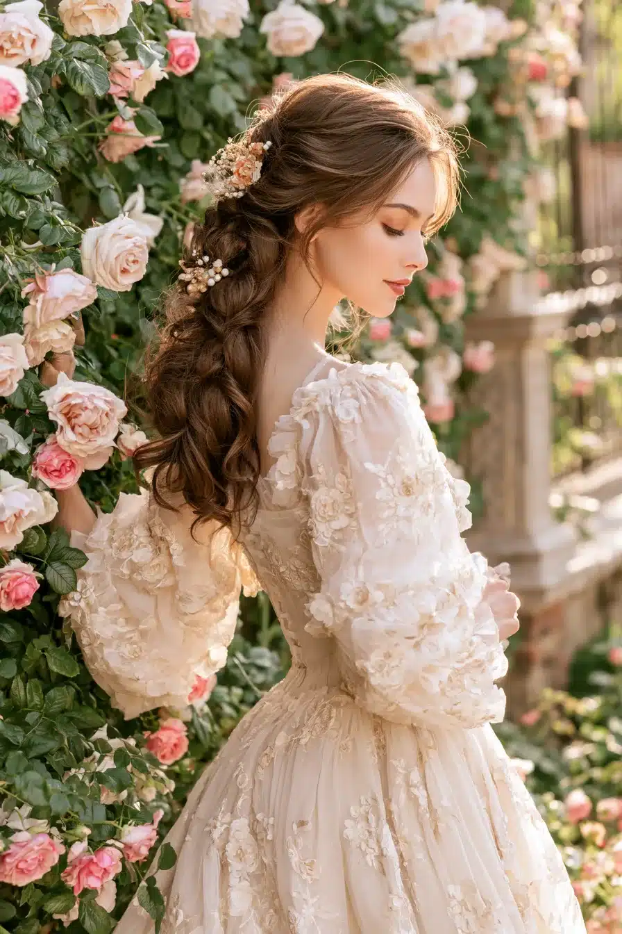 27 Dreamy Cottagecore Aesthetic Hairstyles for a Romantic Natural Look