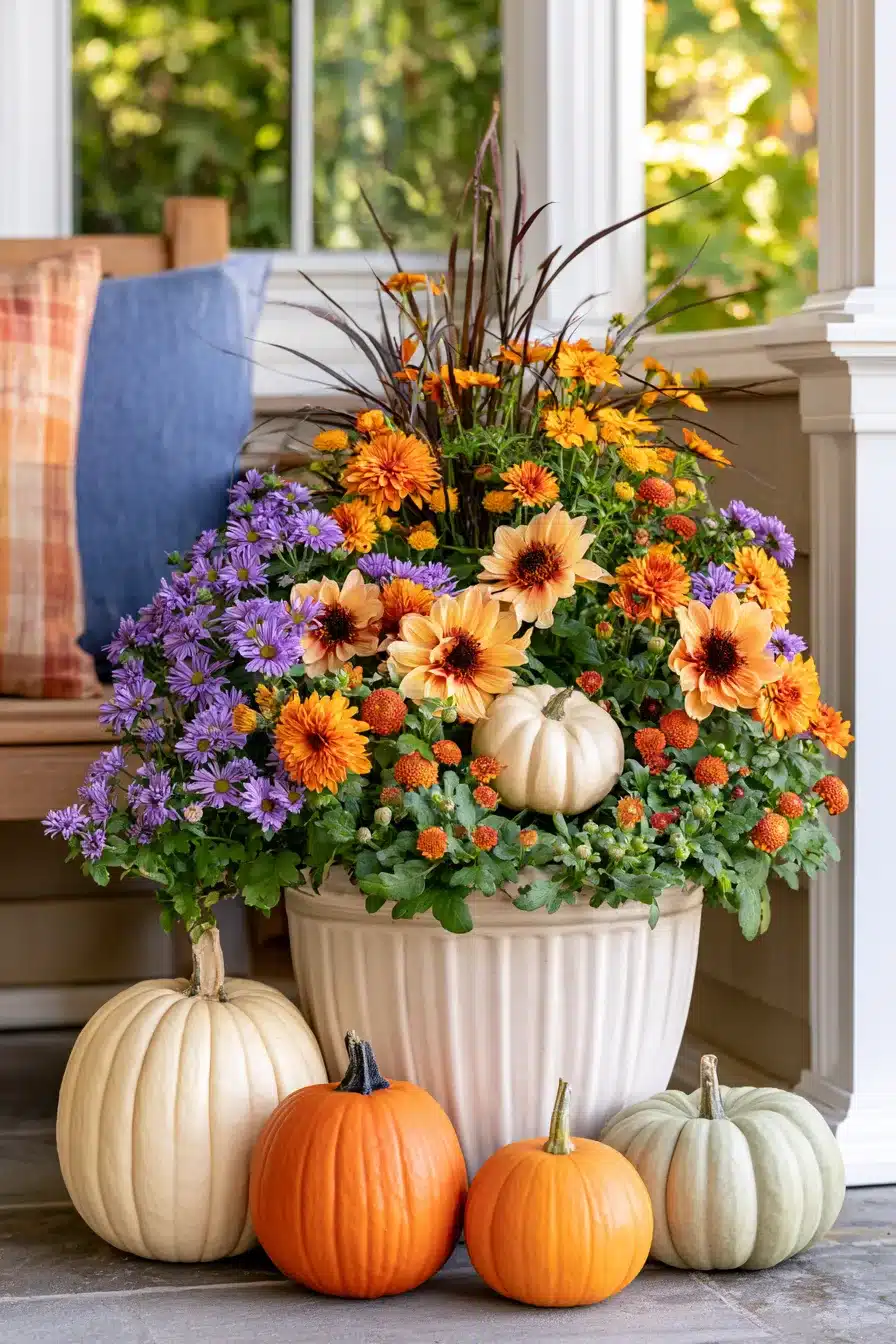 27 Spooky Halloween Planter Ideas for a Festive Front Porch
