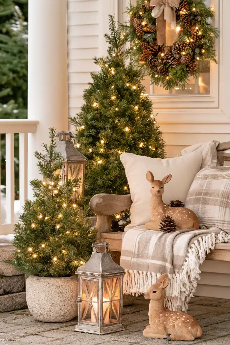27 Magical Front Porch Christmas Decor Ideas For A Festive Welcome