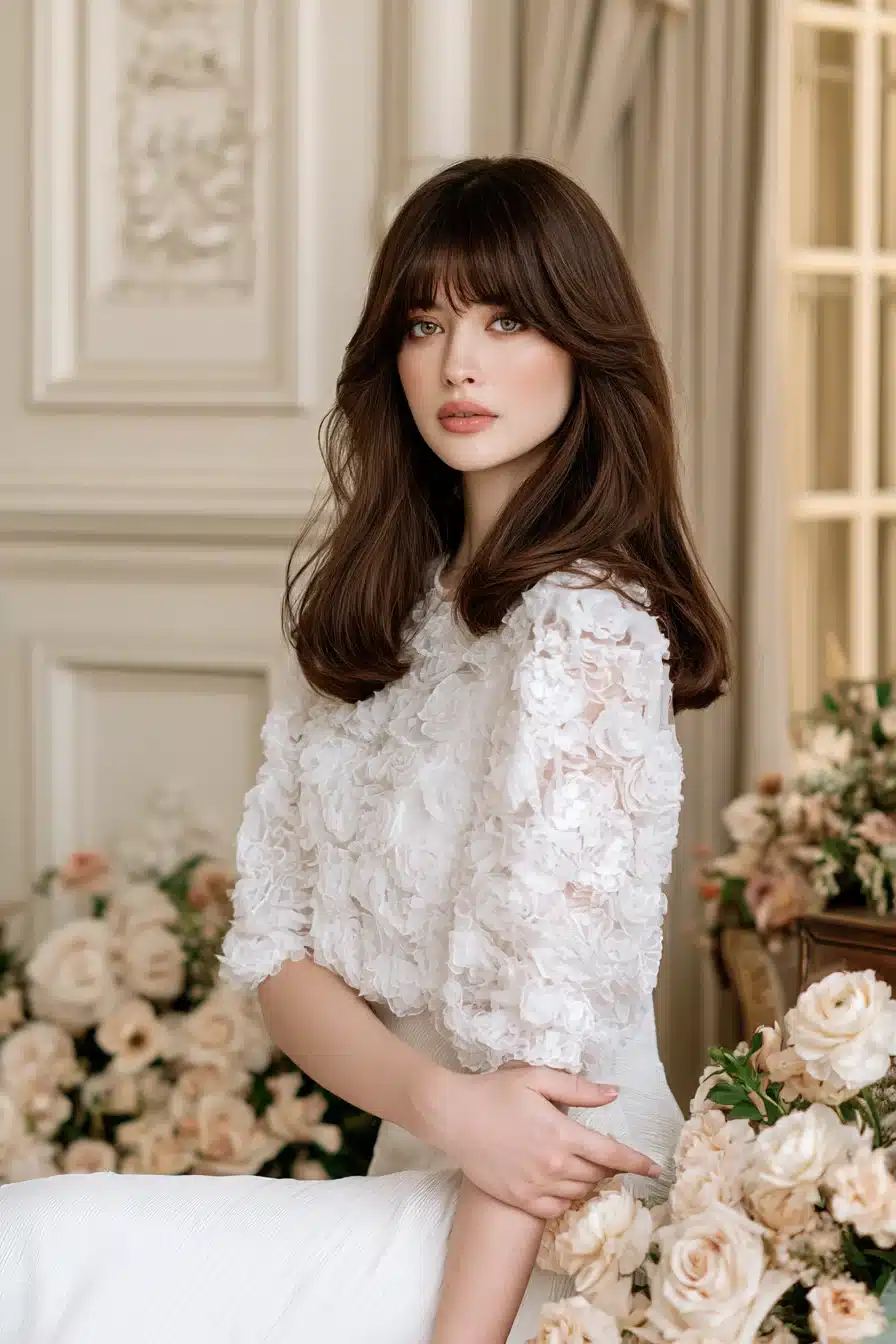 27 Gorgeous Layered Hair With Bangs Ideas For A Fresh New Look