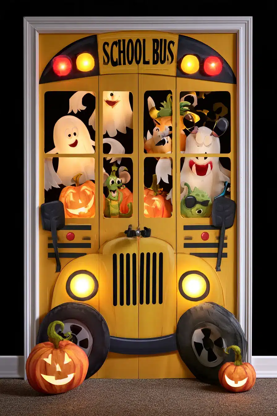27 Halloween Door Decorations For A Spooktacular Classroom Entrance