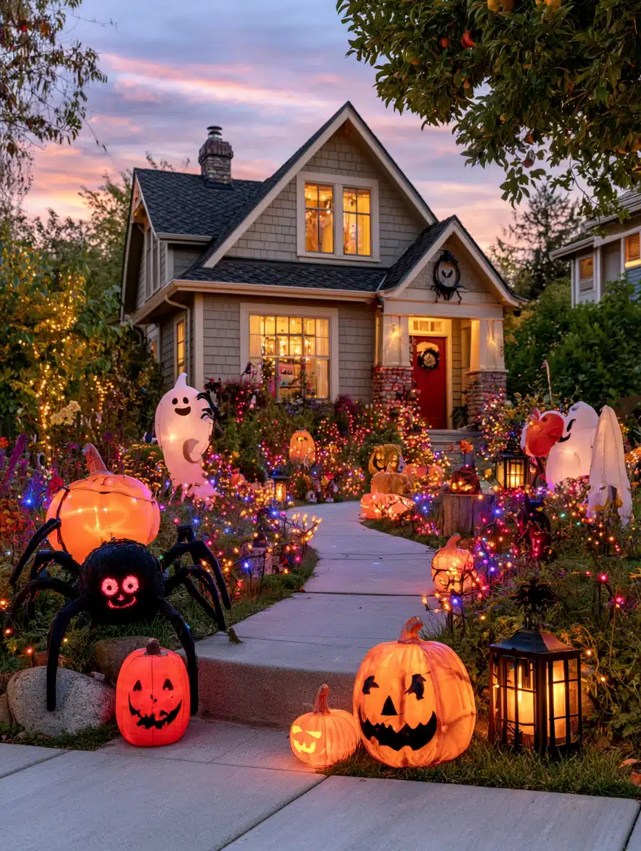 27 Spooky Halloween Yard Decorations for a Haunting Outdoor Display