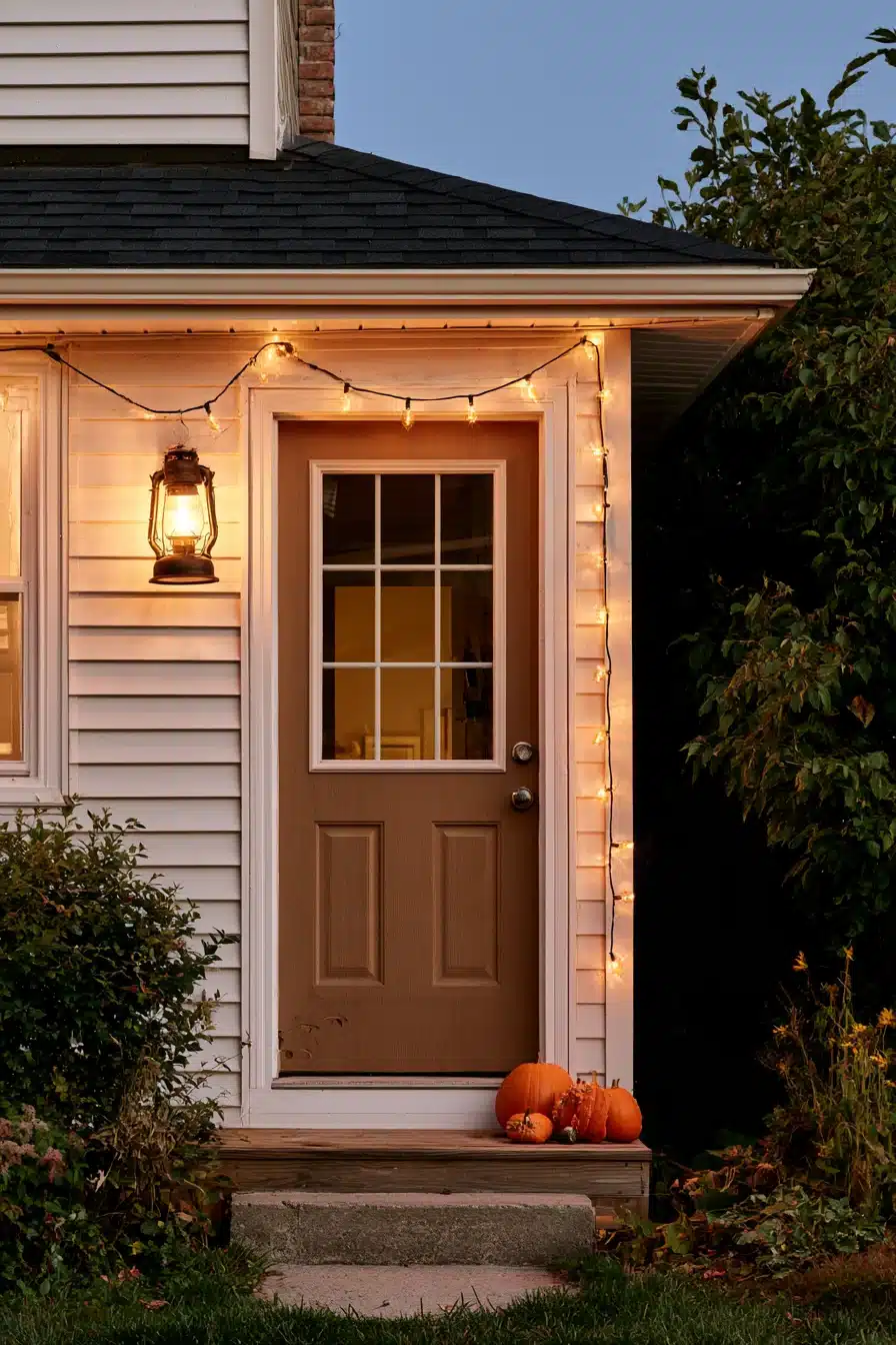 27 Cozy Small Porch Fall Decorating Ideas for a Warm Welcome