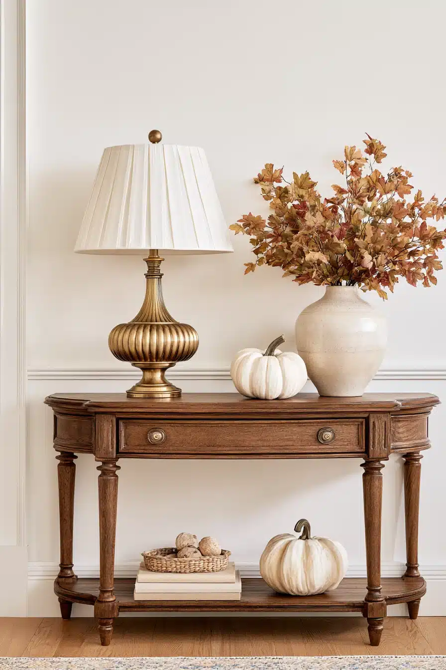 27 Cozy Fall Entryway Decor Ideas For A Warm Autumn Welcome