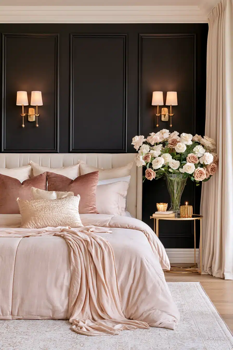 27 Stunning Black Accent Wall Bedroom Ideas For A Bold And Cozy Space