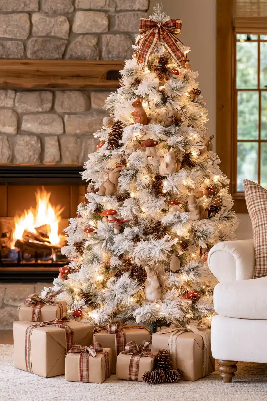 27 Magical White Christmas Tree Ideas For A Dreamy Holiday Home