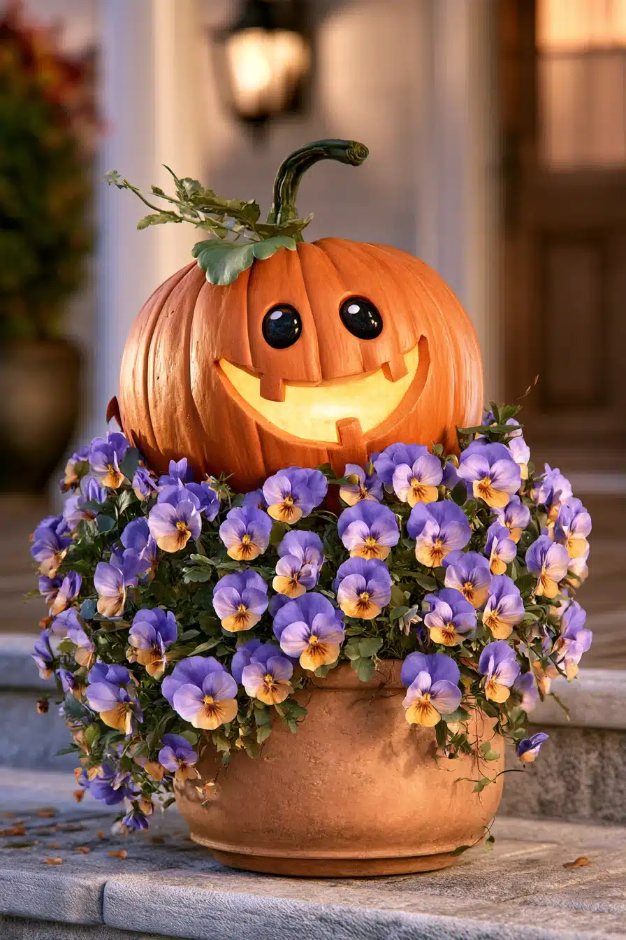 27 Spooky Halloween Planter Ideas for a Festive Front Porch