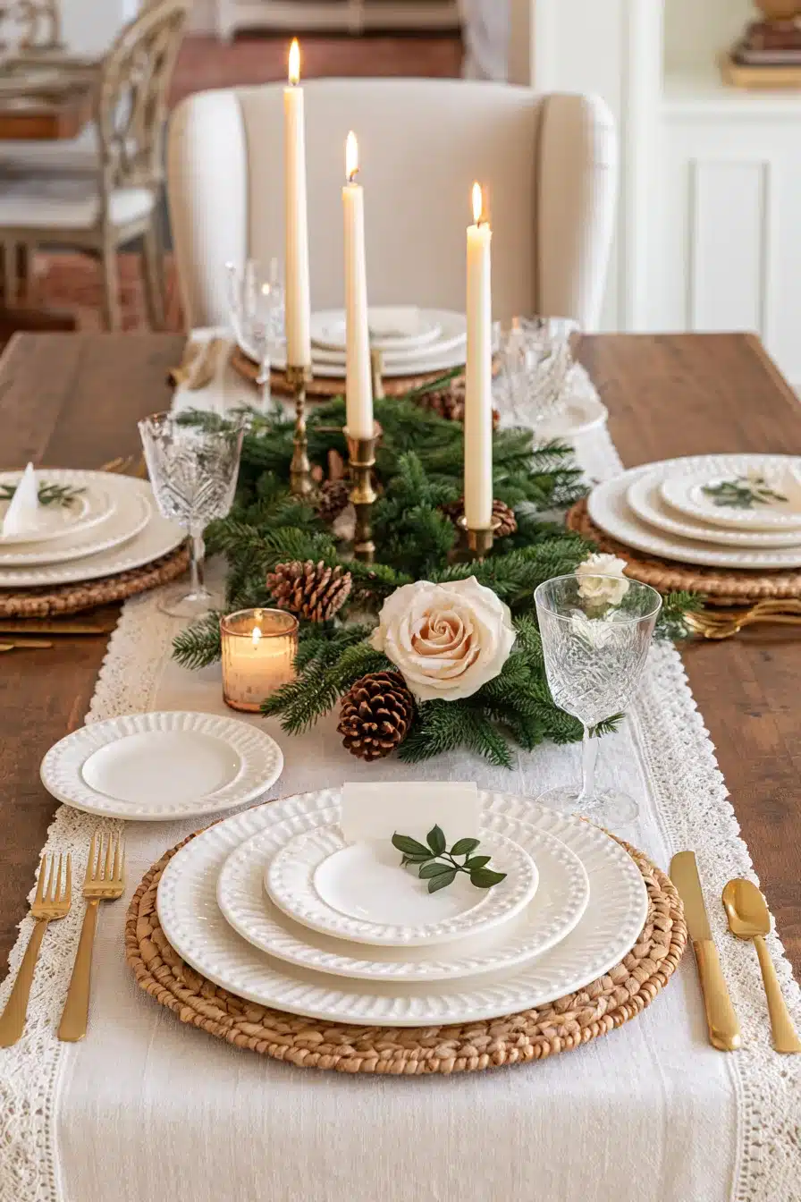 27 Christmas Table Decor Ideas For A Warm And Magical Holiday Gathering
