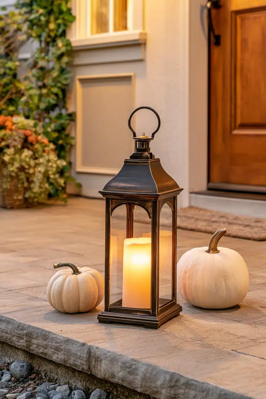 27 Cozy Small Porch Fall Decorating Ideas for a Warm Welcome