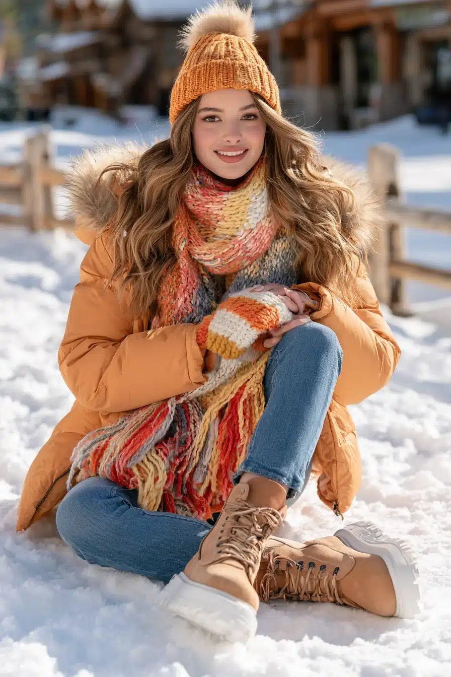 27 Cozy Winter Outfits With Scarves That Look Effortlessly Stylish