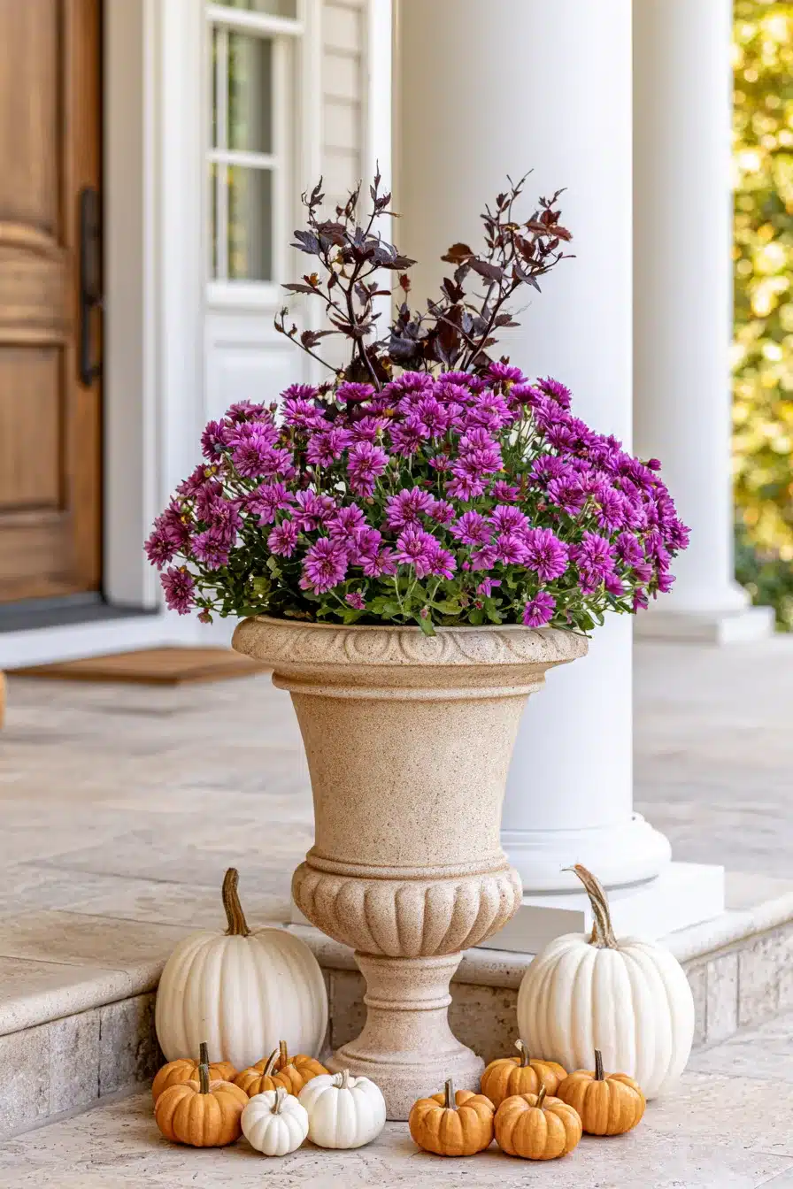 27 Spooky Halloween Planter Ideas for a Festive Front Porch
