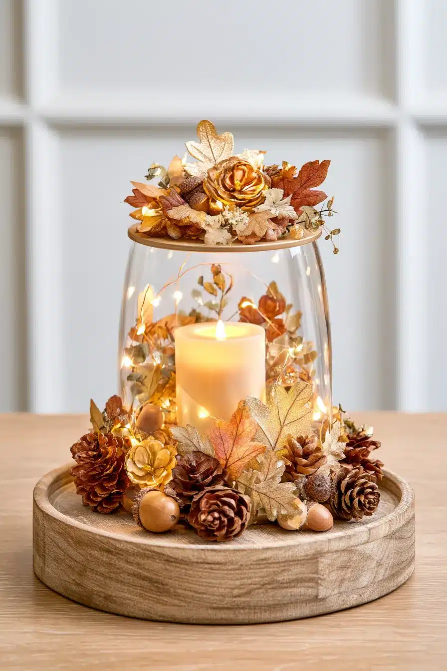 27 Cozy Fall Lantern Decor Ideas To Brighten Your Home This Autumn