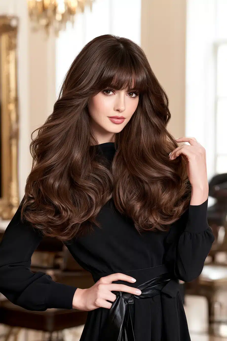 27 Gorgeous Layered Hair With Bangs Ideas For A Fresh New Look