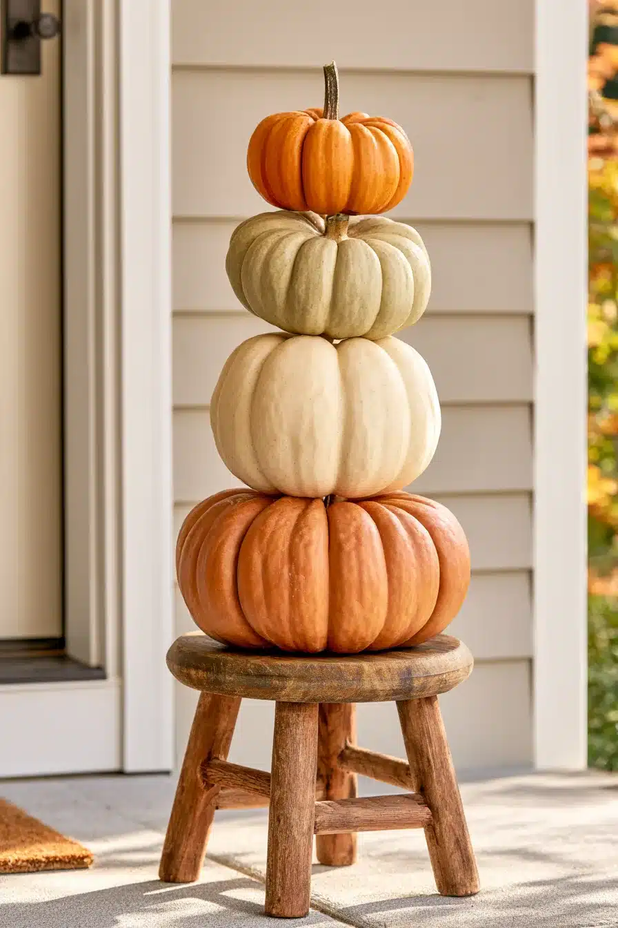 27 Cozy Small Porch Fall Decorating Ideas for a Warm Welcome