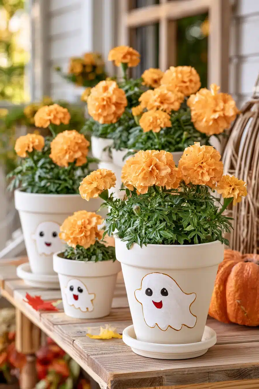 27 Spooky Halloween Planter Ideas for a Festive Front Porch