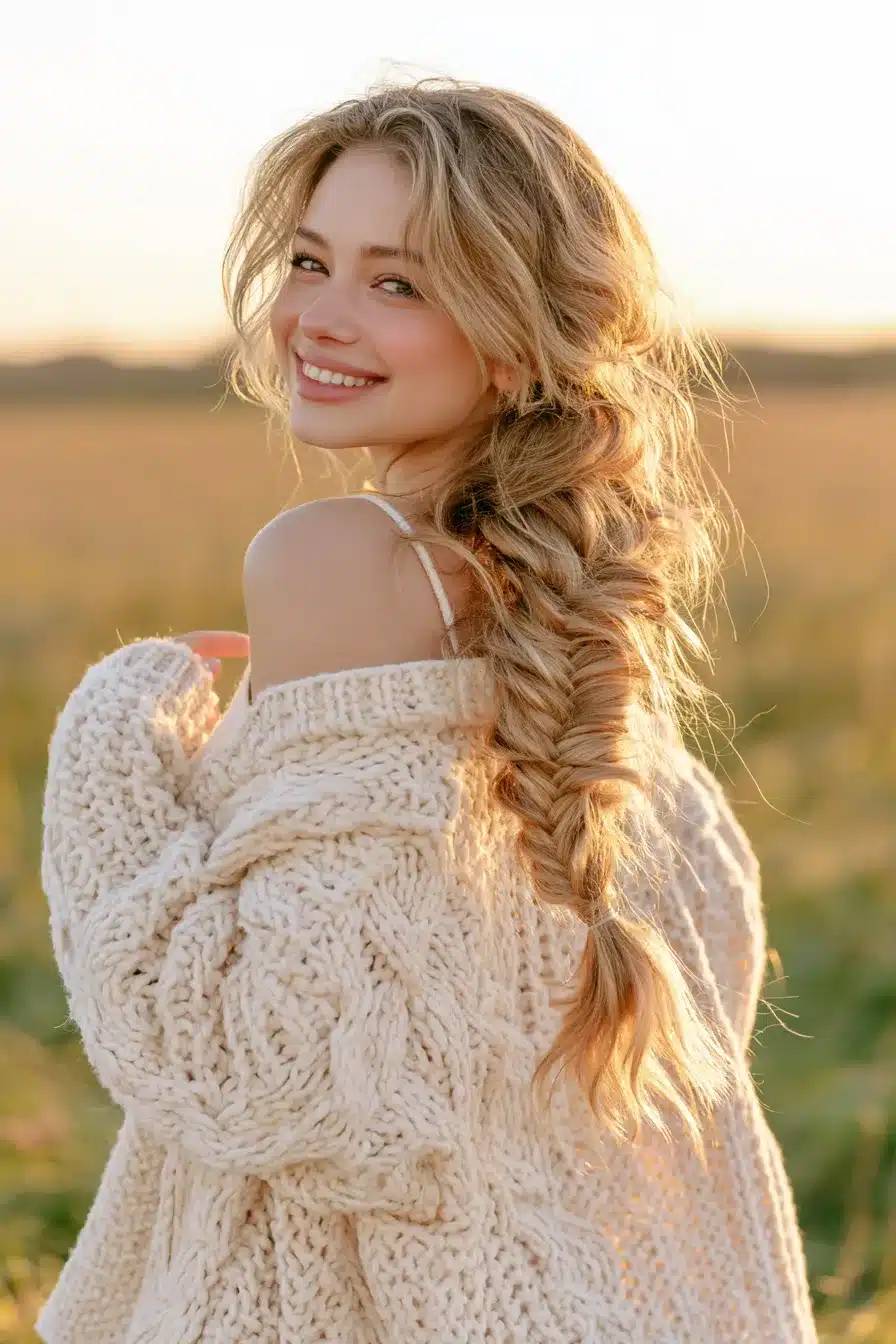27 Dreamy Cottagecore Aesthetic Hairstyles for a Romantic Natural Look