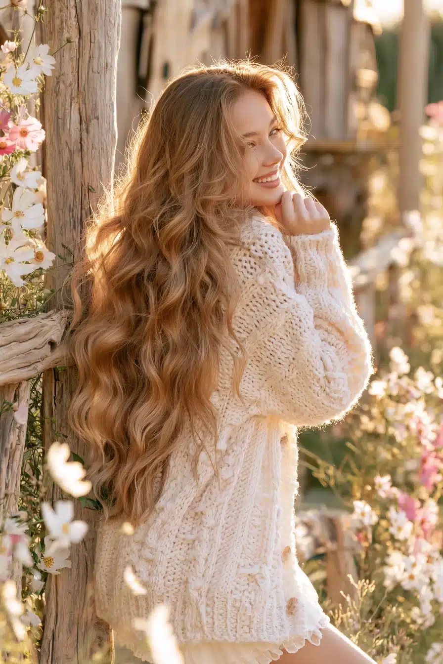 27 Dreamy Cottagecore Hairstyles for Long Hair Full of Romantic Charm