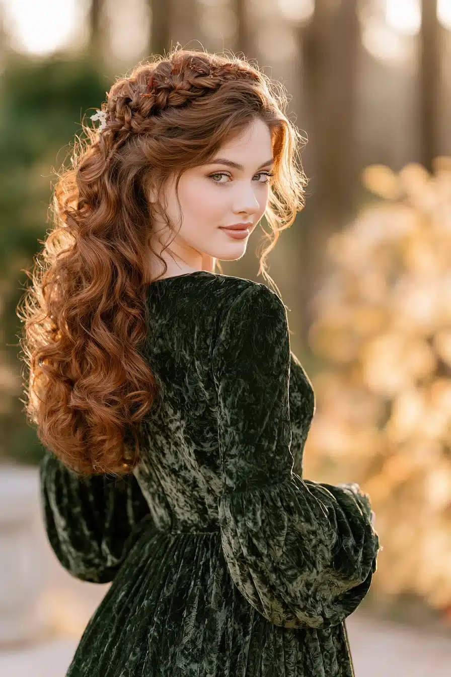 27 Gorgeous Autumn Curly Hairstyles for a Cozy Seasonal Look