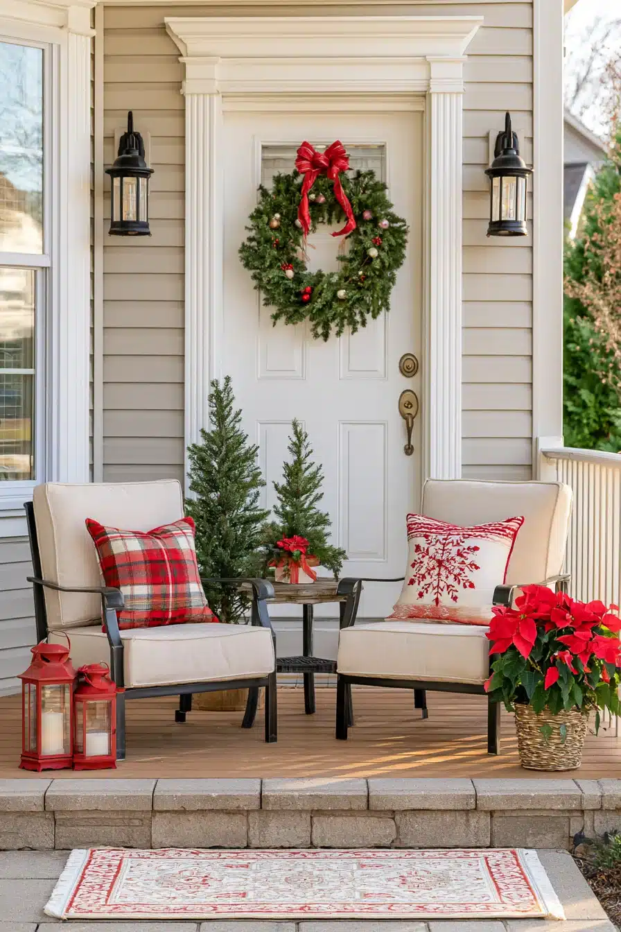 27 Magical Front Porch Christmas Decor Ideas For A Festive Welcome