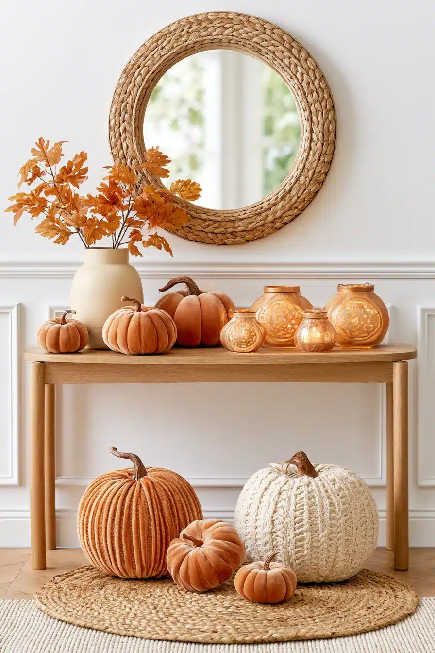 27 Cozy Fall Entryway Decor Ideas For A Warm Autumn Welcome