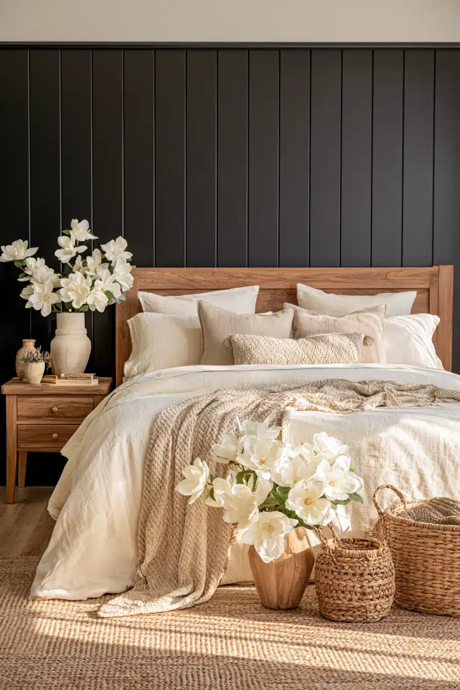 27 Stunning Black Accent Wall Bedroom Ideas For A Bold And Cozy Space