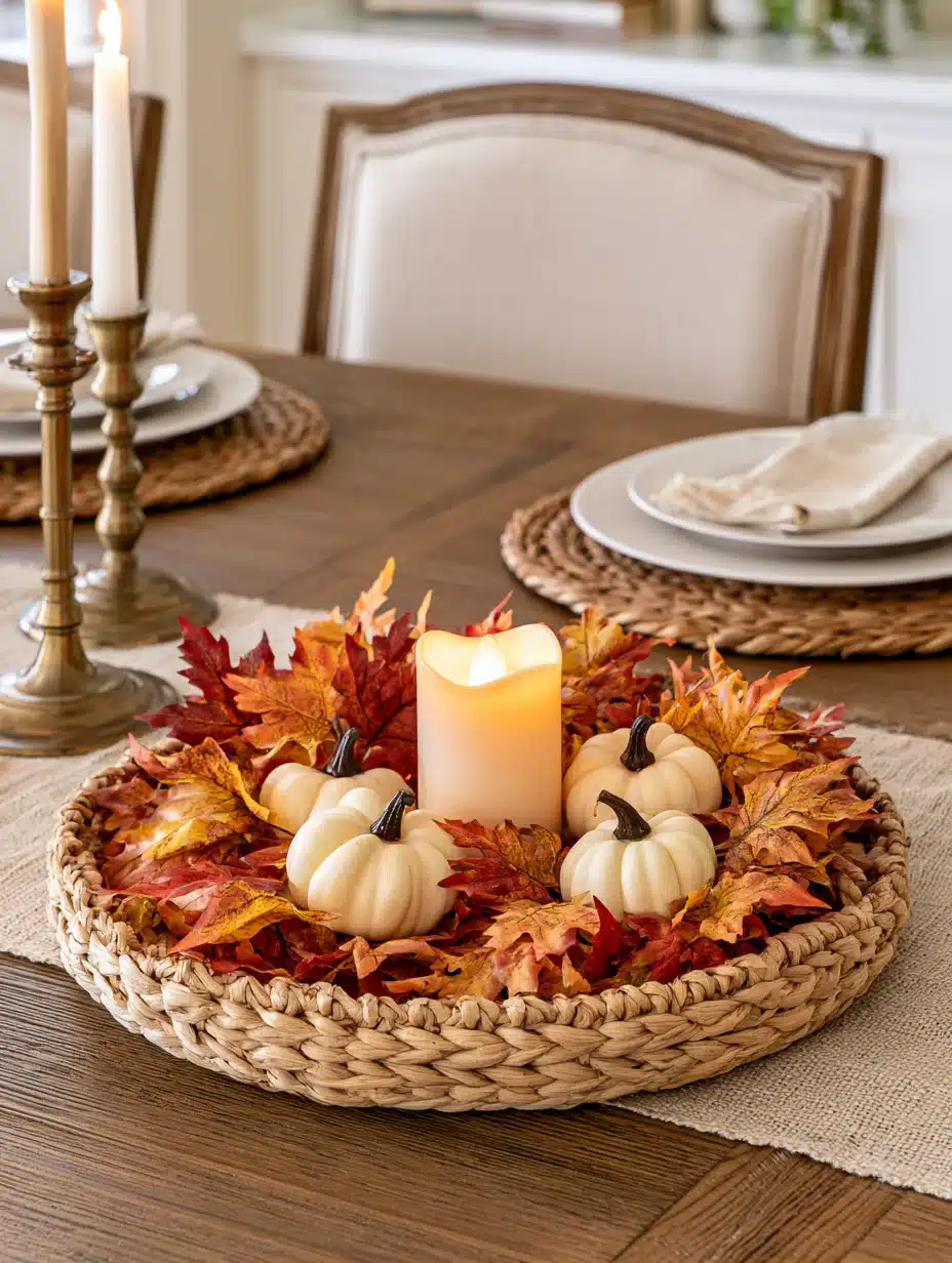 27 Cozy Fall Basket Ideas for a Warm Seasonal Home