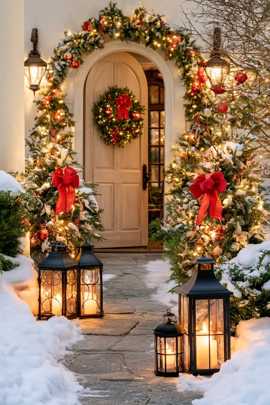 27 Magical Front Porch Christmas Decor Ideas For A Festive Welcome