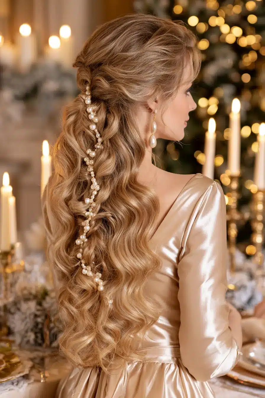 27 Gorgeous Christmas Hair Ideas for a Festive Holiday Look