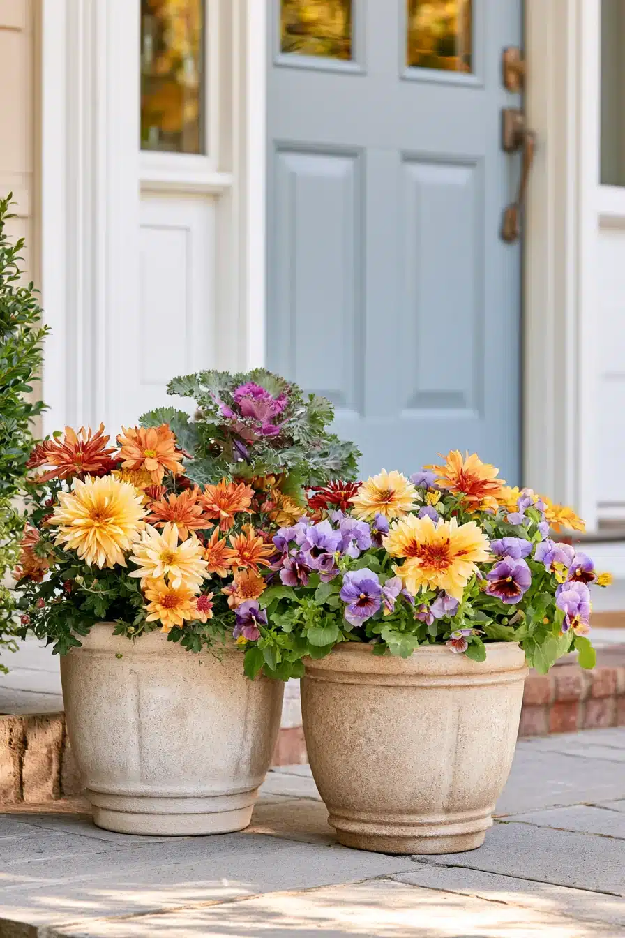 27 Cozy Small Porch Fall Decorating Ideas for a Warm Welcome