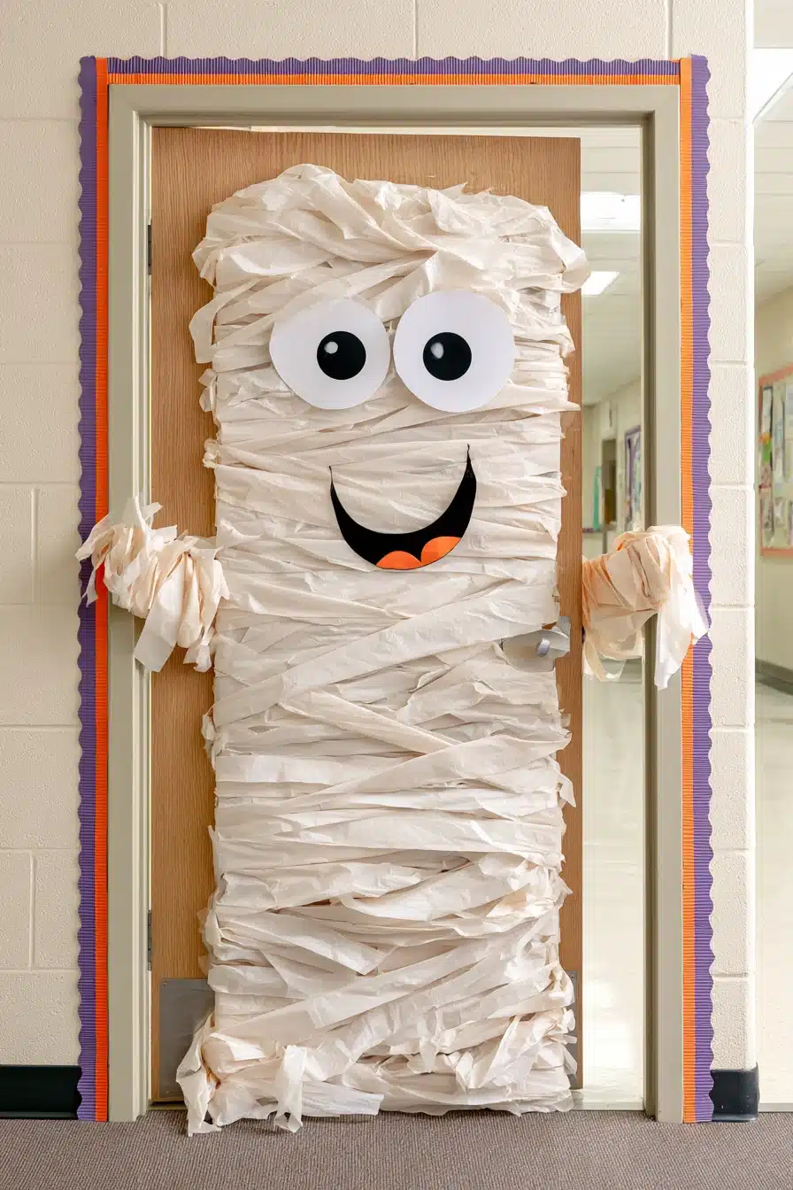 27 Halloween Door Decorations For A Spooktacular Classroom Entrance