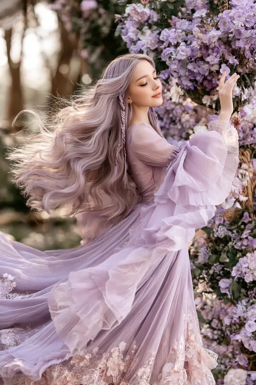 27 Dreamy Cottagecore Aesthetic Hairstyles for a Romantic Natural Look
