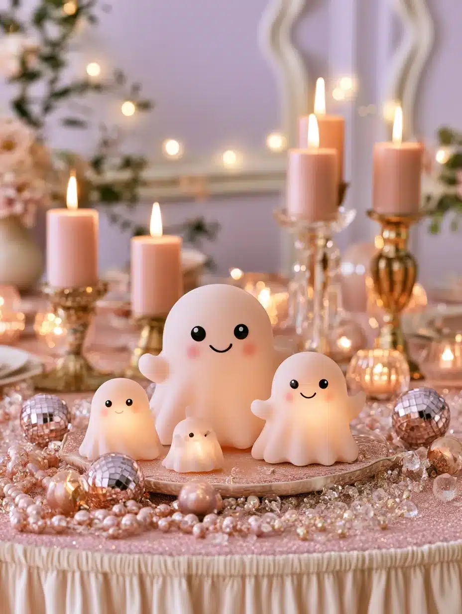 27 Pretty Pink Halloween Decor Ideas for a Playful Spooky Home
