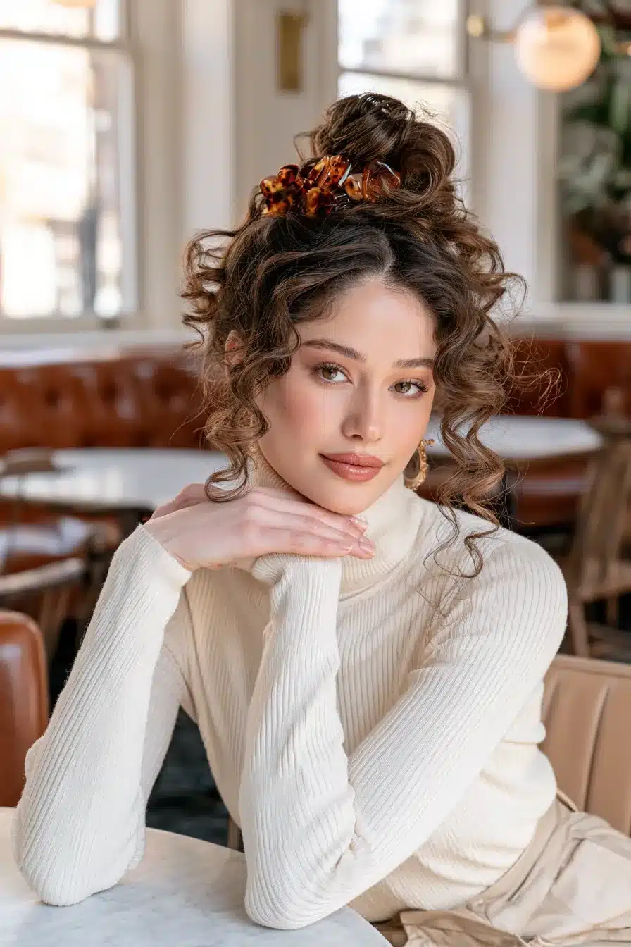 27 Gorgeous Autumn Curly Hairstyles for a Cozy Seasonal Look