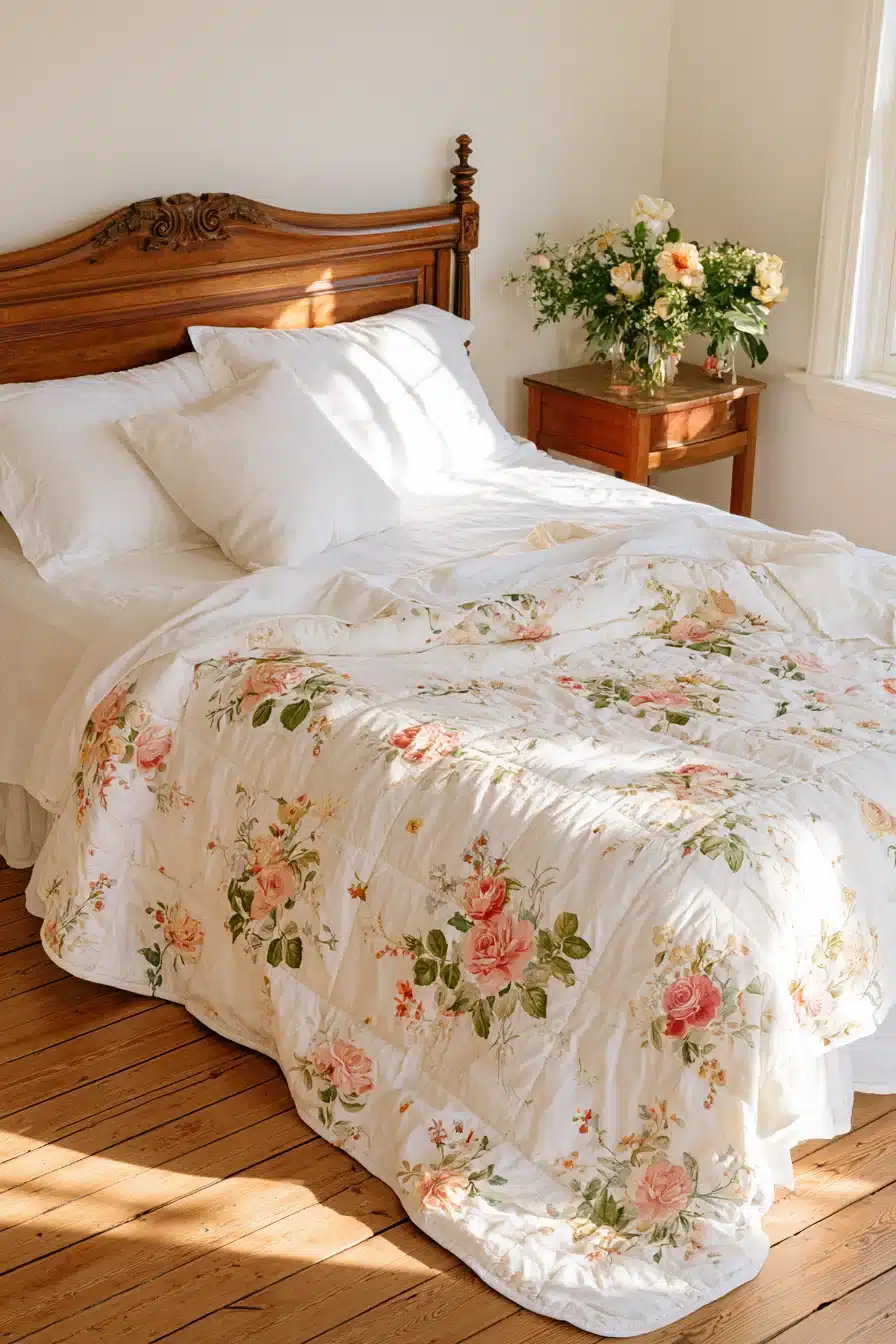 27 Beautiful Vintage Cottagecore Bedroom Ideas Full of Cozy Charm