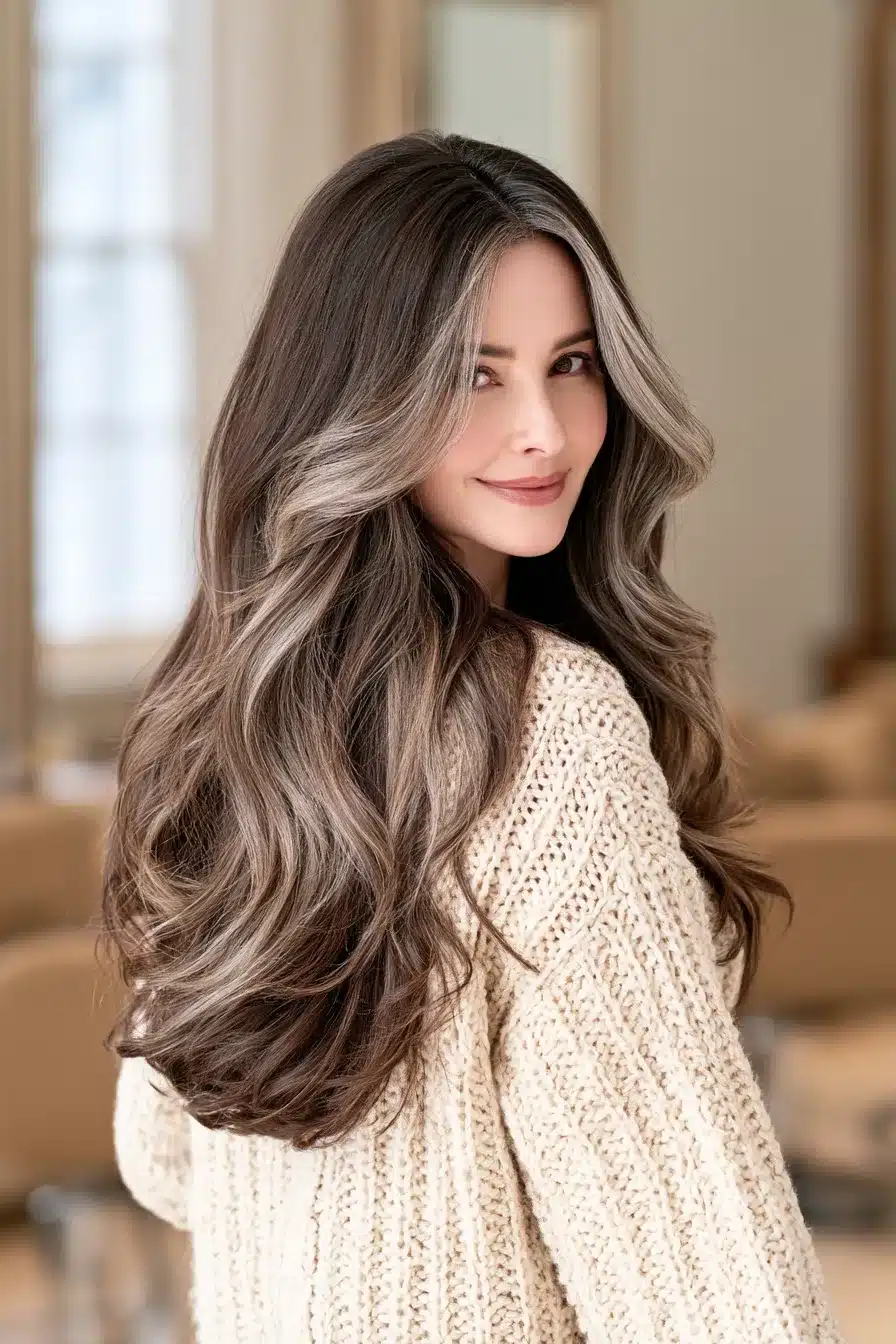 27 Beautiful Grey Blending Ideas for Dark Hair to Embrace Your Silver Strands