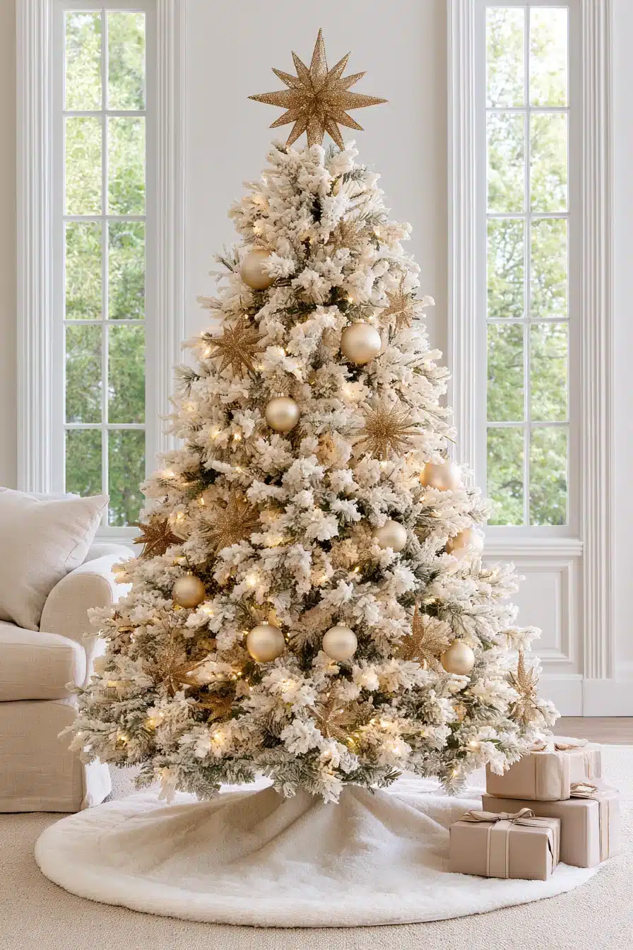 27 Stunning Gold Christmas Tree Ideas to Make Your Holiday Home Sparkle