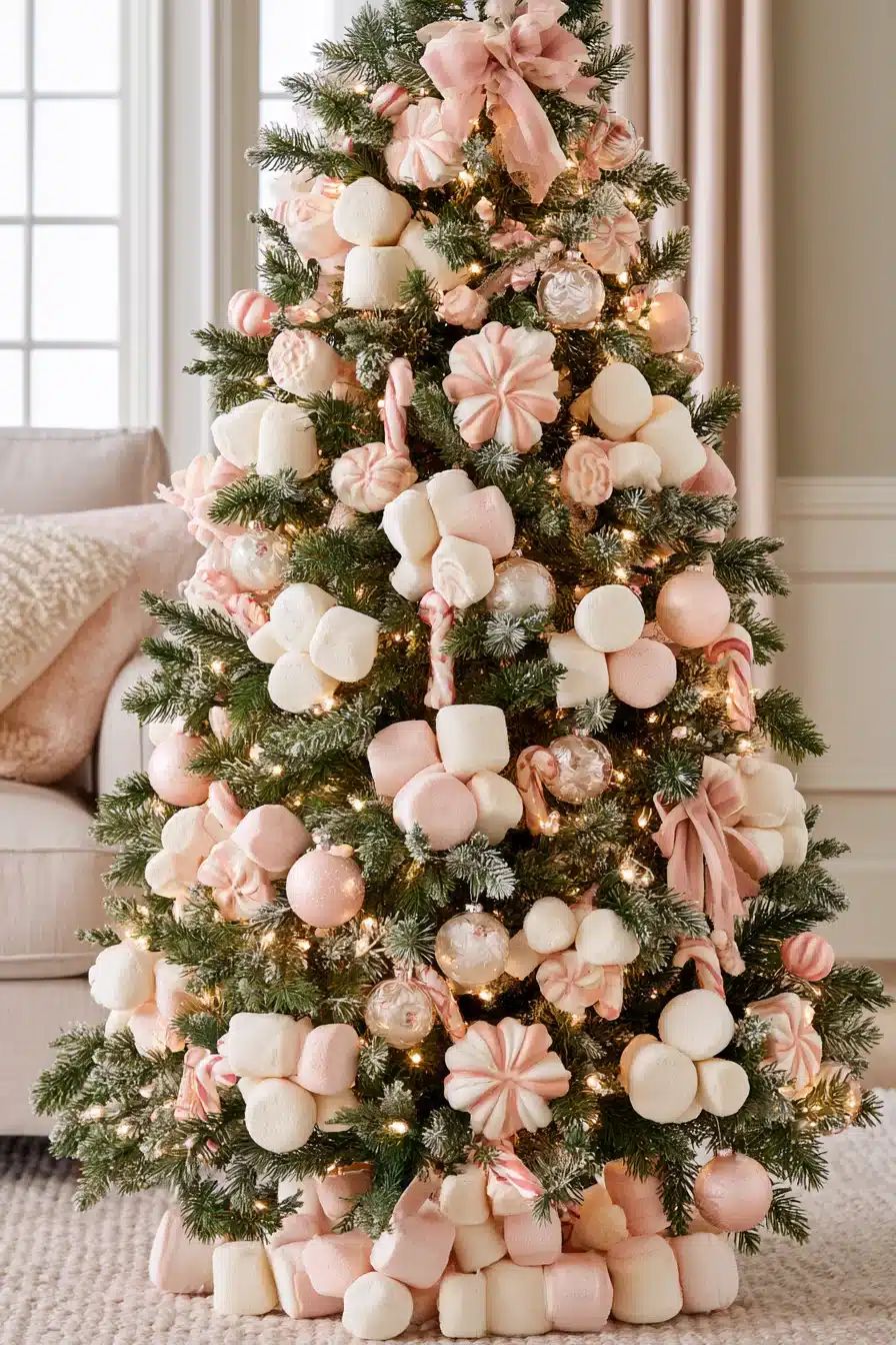 27 Dreamy Candyland Christmas Tree Decorations for a Playful Holiday