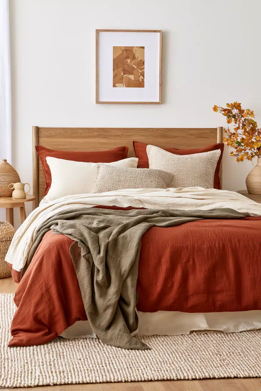 27 Cozy Fall Bedding Ideas for a Warm and Inviting Bedroom