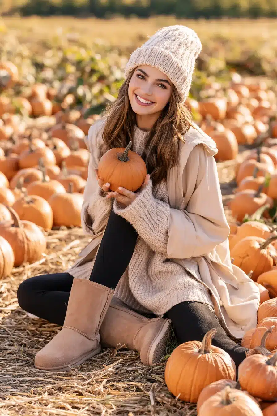 27 Cute Pumpkin Patch Outfit Ideas for a Cozy Fall Adventure