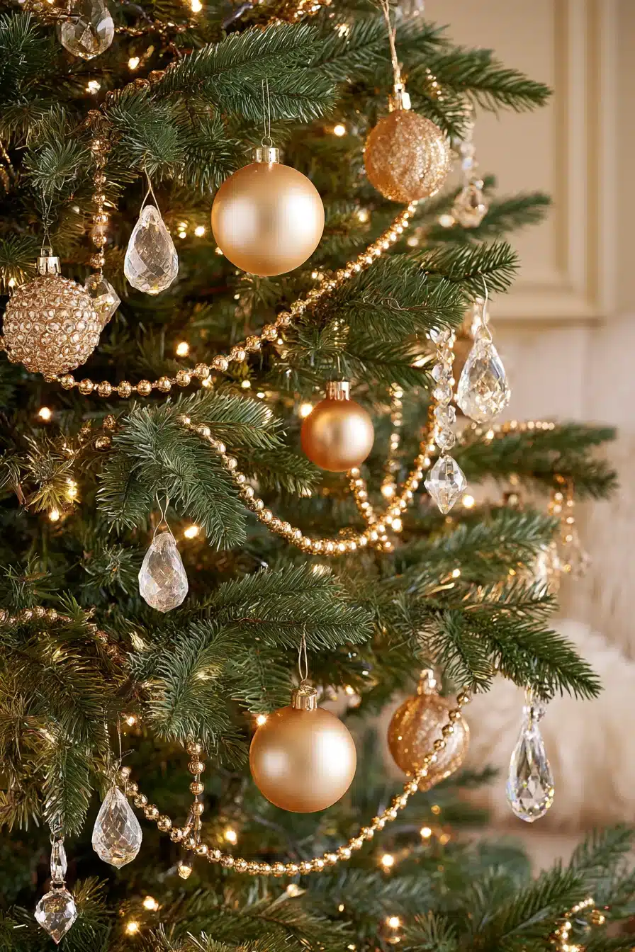 27 Stunning Gold Christmas Tree Ideas to Make Your Holiday Home Sparkle