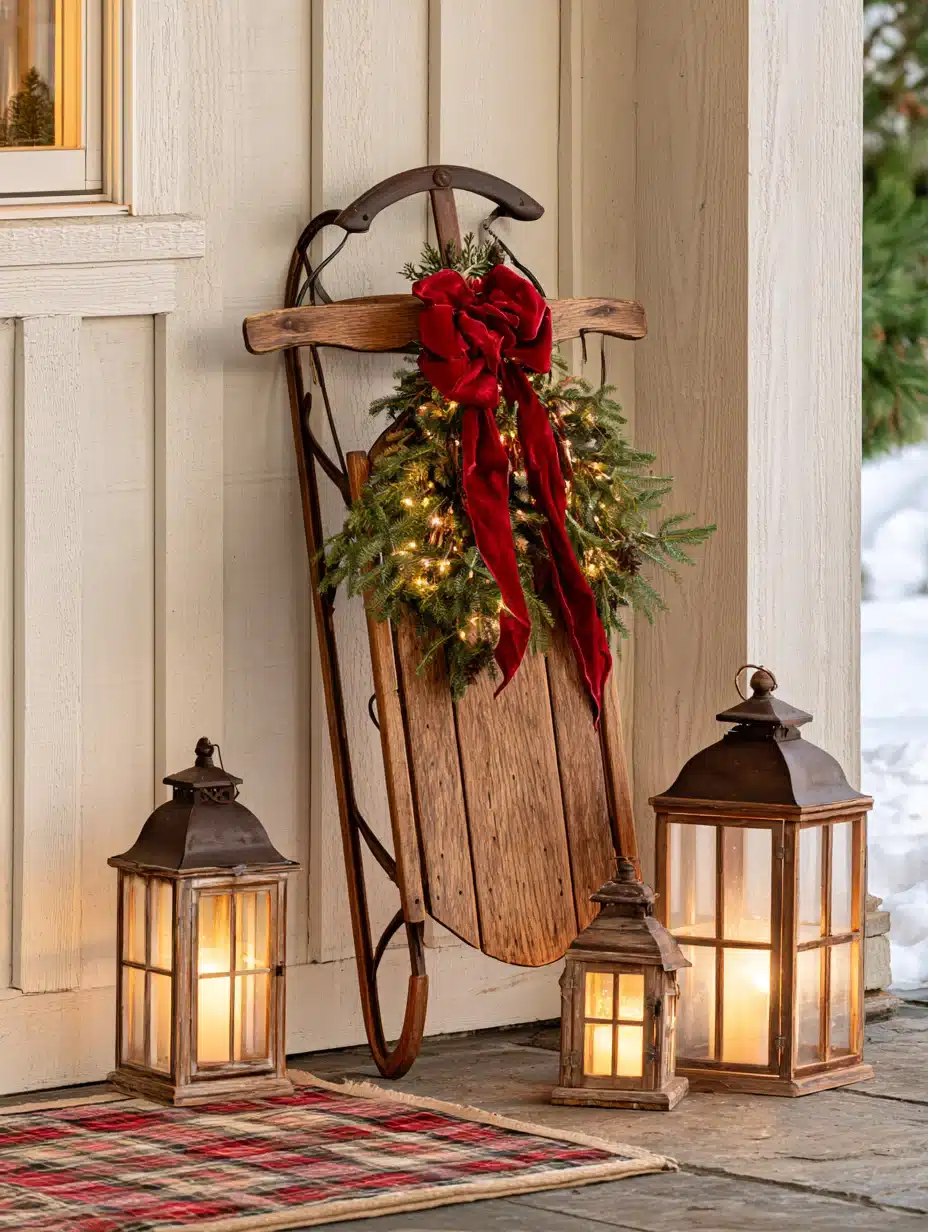 27 Cozy Winter Porch Decor Ideas for a Warm and Welcoming Entrance